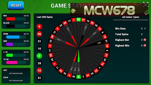 MCW678 roulette
